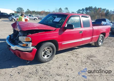 2003 GMC Sierra 1500 Sle from USA, damaged, VIN 2GTEC19V931324932